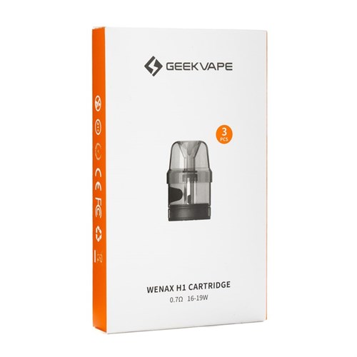 Увеличить Картридж Geek Vape Wenax H1 0.7 Ом 2.5ml (3шт.) 5281 - фото 16559