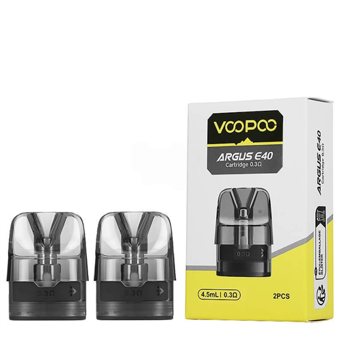 Картридж VooPoo Argus E40 Pod 4.5ml 0.3ohm (2 шт.) 5290 - фото 16576