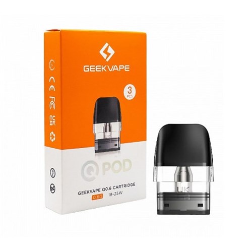 Картридж Geek Vape Q 0.6 Ом - упаковка 3 шт. 5302 - фото 16595