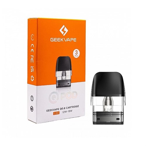 Увеличить Картридж Geek Vape Q 0.8 Ом - упаковка 3 шт 5303 - фото 16597