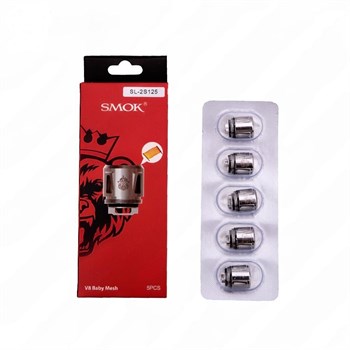Испаритель SMOK v8 Baby mesh 0.15ohm для TFV Baby/v2 (5 шт. в упак.) 5257