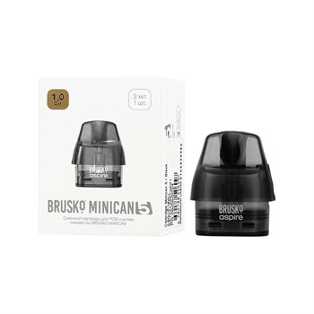 Картридж BRUSKO Minican 5 1.0 Ом (упаковка - 1 шт) 5266