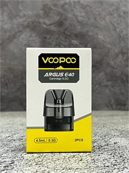 Картриджи VooPoo Argus E40 Pod 4.5ml 0.6ohm (2 шт.) 5267