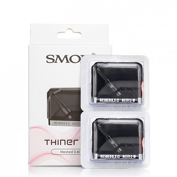 Увеличить Картридж SMOK THINER (4ml) 0.8ohm Meshed (в упак. 2шт) 5309