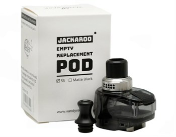 Картридж Vandy Vape Jackaroo Pod 18650 Cartridge Black (без испарителя) 1 шт. в упак. 5312