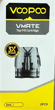 Картридж Voopoo VMATE Top Fill V.THRU Pro 0.7 Ом - упаковка 2 шт 5322