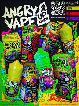 Жидкость ANGRY VAPE UPGRADE 30 мл 20 мг hard 5363