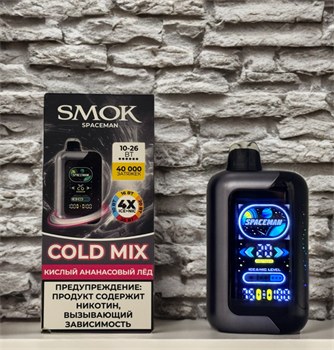 Smok Spaceman 40000 - 40000 затяжек 5386