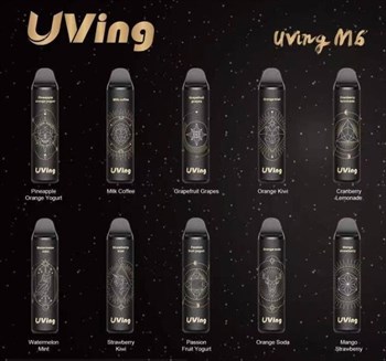 UVING M6 - 4500 затяжек 